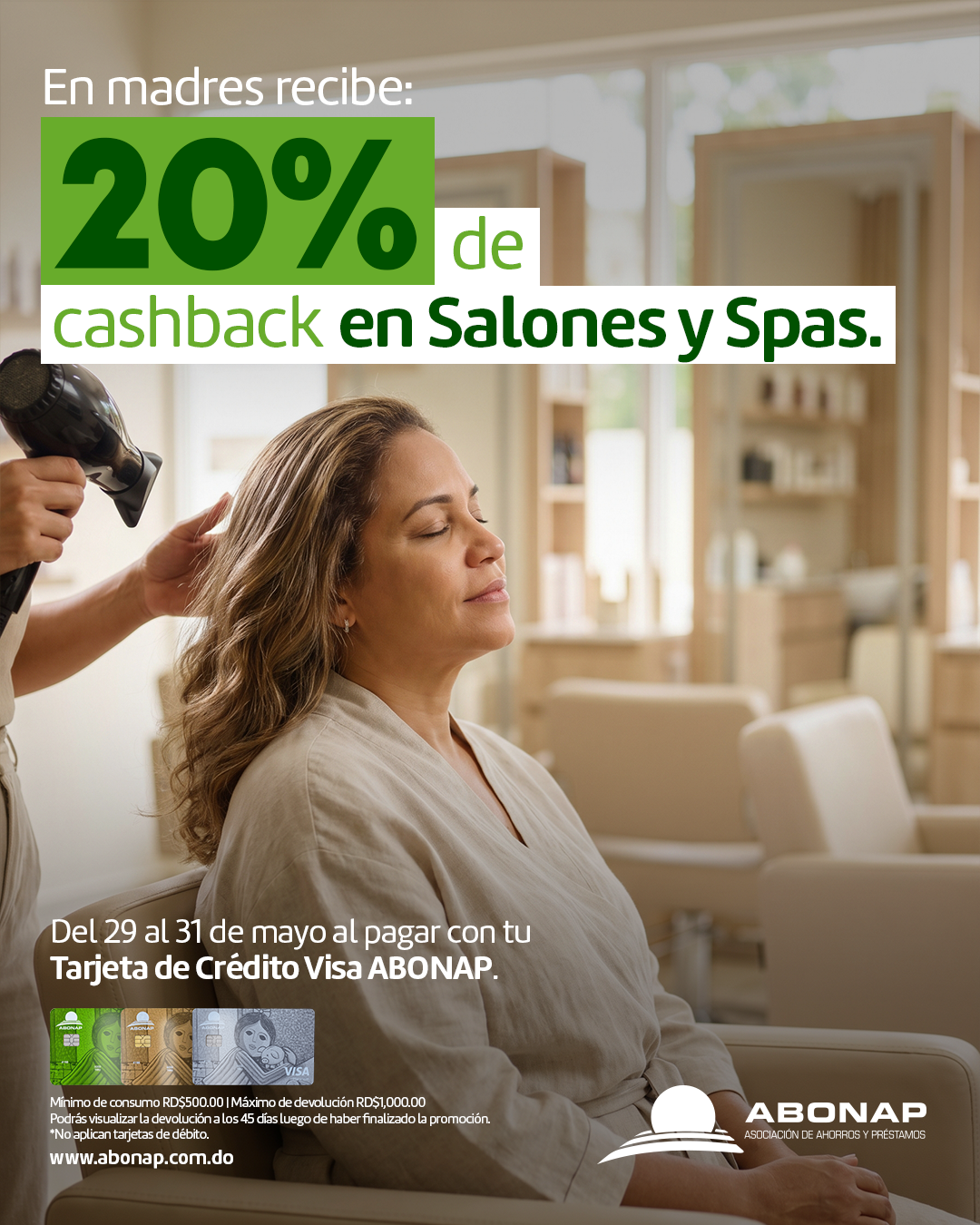 Promoci&oacute;n salones y spas